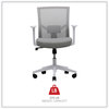 A Picture of product ALE-WS42B47 Workspace by Alera® Mesh Back Fabric Task Chair Supports Up to 275 lb, 17.32" 21.1" Seat Height, Gray