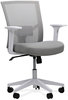 A Picture of product ALE-WS42B47 Workspace by Alera® Mesh Back Fabric Task Chair Supports Up to 275 lb, 17.32" 21.1" Seat Height, Gray