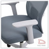 A Picture of product ALE-WS42B77 Workspace by Alera® Mesh Back Fabric Task Chair Supports Up to 275 lb, 17.32" 21.1" Seat Height, Seafoam Blue Seat/Back