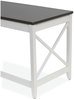 A Picture of product ALE-WSF4824GY Workspace by Alera® Farmhouse Writing Desk 47.24" x 23.62" 29.53", Gray