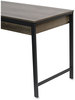 A Picture of product ALE-WSWD4824GB Workspace by Alera® Modern Writing Desk 47.24" x 23.62" 29.92", Gray