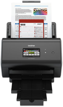 Brother ImageCenter™ ADS-2800W Wireless Document Scanner for Mid to Large Size Workgroups ADS2800W Mid- Large-Size