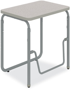 Safco® AlphaBetter® 2.0 Height-Adjustable Student Desk with Pendulum Bar Height-Adjust 27.75 x 19.75 29 to 43, Dry Erase, Ships in 1-3 Business Days
