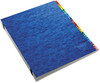 A Picture of product PFX-11015 Pendaflex® Expanding Desk File 23 Dividers, Alpha Index, Letter Size, Blue Cover
