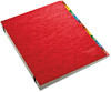 A Picture of product PFX-11017 Pendaflex® Expanding Desk File 23 Dividers, Alpha Index, Letter Size, Red Cover