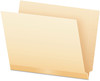 A Picture of product PFX-11035 Pendaflex® Manila Laminated Spine Shelf File Folders Straight Tabs, Letter Size, 100/Box