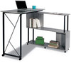 A Picture of product SAF-1904GR Safco® Mood™ Standing Height Desk 53.25" x 21.75" 42.25", Gray