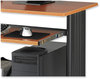 A Picture of product SAF-1921CY Safco® Muv™ Standing Desk 35.5" x 22" 30.5", Cherry, Ships in 1-3 Business Days