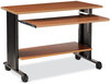 A Picture of product SAF-1921CY Safco® Muv™ Standing Desk 35.5" x 22" 30.5", Cherry, Ships in 1-3 Business Days