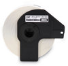 A Picture of product BRT-DK1201 Brother Pre-Sized Die-Cut Label Rolls Address Labels, 1.1" x 3.5", White, 400 Labels/Roll