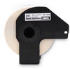 A Picture of product BRT-DK1209 Brother Pre-Sized Die-Cut Label Rolls Address Labels, 1.1" x 2.4", White, 800 Labels/Roll