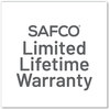 A Picture of product SAF-1964WH Safco® Brio™ Adjustable-Height Standing Desk 29.25" x 27.25" 37" to 50.25", White/Black, Ships in 1-3 Business Days