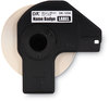 A Picture of product BRT-DK1234 Brother Pre-Sized Die-Cut Label Rolls Name Badge Labels, 2.3" x 3.4", White, 260 Labels/Roll