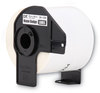 A Picture of product BRT-DK1234 Brother Pre-Sized Die-Cut Label Rolls Name Badge Labels, 2.3" x 3.4", White, 260 Labels/Roll