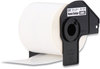 A Picture of product BRT-DK12343 Brother Pre-Sized Die-Cut Label Rolls Name Badge Labels, 2.3 x 3.4, White, 260 Labels/Roll, 3 Rolls/Pack