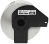 A Picture of product BRT-DK1247 Brother P-Touch® DK1247 Label Tape 4.07" x 6.4", Black on White, 180 Labels/Roll