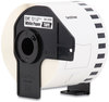 A Picture of product BRT-DK220524 Brother Continuous Length Label Tapes Paper Tape, 2.4" x 100 ft, White, 24 Rolls/Pack