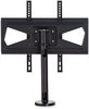 A Picture of product SAF-2144BL Safco® Tabletop TV Mount 21.25" x 24.75" Black, Supports 50 lbs, Ships in 1-3 Business Days