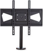 A Picture of product SAF-2144BL Safco® Tabletop TV Mount 21.25" x 24.75" Black, Supports 50 lbs, Ships in 1-3 Business Days