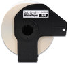 A Picture of product BRT-DK22053 Brother Continuous Length Label Tapes Paper Tape, 2.4" x 100 ft, White, 3 Rolls/Pack