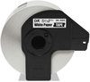 A Picture of product BRT-DK2223 Brother Continuous Length Label Tapes Paper Tape, 2" x 100 ft, Black/White