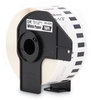 A Picture of product BRT-DK2225 Brother Continuous Length Label Tapes Paper Tape, 1.5" x 100 ft, Black/White