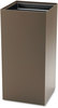 A Picture of product SAF-2982BR Safco® Public Square® Recycling Receptacles 31 gal, Steel, Brown, Ships in 1-3 Business Days