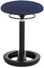 A Picture of product SAF-3000BU Safco® Twixt™ Desk Height Ergonomic Stool Supports Up to 250lb, 22.5" Seat Blue Black Base, Ships in 1-3 Business Days