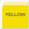 A Picture of product PFX-152YEL Pendaflex® Colored File Folders Straight Tabs, Letter Size, Yellow/Light Yellow, 100/Box