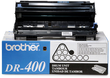 Brother DR400 Drum Unit 20,000 Page-Yield, Black