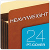 A Picture of product PFX-15446HD Pendaflex® Heavy-Duty File Pockets 7" Expansion, Legal Size, Redrope, 5/Box