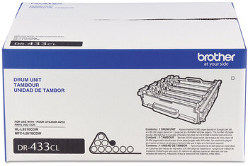 Brother DR433CL Drum Unit 50,000 Page-Yield, Black/Cyan/Magenta/Yellow