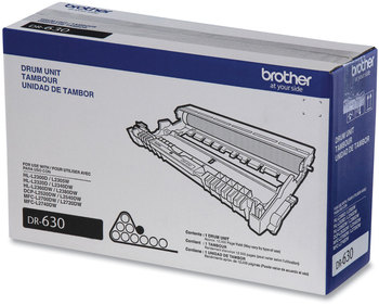 Brother DR630 Drum Unit 12,000 Page-Yield, Black