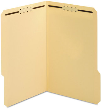 Pendaflex® Top Tab Fastener Folder 0.75" Expansion, 2 Fasteners, Legal Size, Manila Exterior, 50/Box