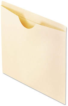 Pendaflex® Smart Shield™ Reinforced File Jackets Shield Reinforced Straight Tab, Letter Size, Manila, 100/Box