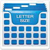 A Picture of product PFX-23054 Pendaflex® Desktop File With Hanging Folders Letter Size, 6" Long, Granite