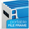 A Picture of product PFX-23054 Pendaflex® Desktop File With Hanging Folders Letter Size, 6" Long, Granite