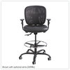 A Picture of product SAF-3394BV Safco® Vue™ Heavy-Duty Extended-Height Stool Supports Up to 350 lb, 23" 32.5" Seat Height, Black Vinyl Base