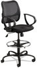 A Picture of product SAF-3395BL Safco® Vue™ Series Mesh Extended-Height Chair Supports Up to 250 lb, 23" 33" Seat Height, Black Fabric