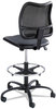 A Picture of product SAF-3395BV Safco® Vue™ Series Mesh Extended-Height Chair Supports Up to 250 lb, 23" 33" Seat Height, Black Vinyl Base