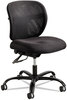 A Picture of product SAF-3397BL Safco® Vue™ Intensive-Use Mesh Task Chair Supports Up to 500 lb, 18.5" 21" Seat Height, Black