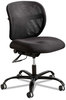 A Picture of product SAF-3397BV Safco® Vue™ Intensive-Use Mesh Task Chair Supports Up to 500 lb, 18.5" 21" Seat Height, Black Vinyl Seat/Back, Base