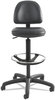 A Picture of product SAF-3406BL Safco® Precision Extended-Height Swivel Stool with Adjustable Footring Supports 250 lb, 23" to 33" Seat Height, Black Vinyl, Base
