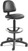 A Picture of product SAF-3406BL Safco® Precision Extended-Height Swivel Stool with Adjustable Footring Supports 250 lb, 23" to 33" Seat Height, Black Vinyl, Base