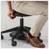 A Picture of product SAF-3437BL Safco® Lab Stool Backless, Supports Up to 250 lb, 19.25" 24.25" Seat Height, Black