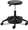 A Picture of product SAF-3437BL Safco® Lab Stool Backless, Supports Up to 250 lb, 19.25" 24.25" Seat Height, Black