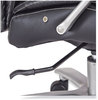 A Picture of product SAF-3502BL Safco® Lineage™ Big & Tall High Back Task Chair Max 500 lb, 20.5" to 24.25" Black Seat, Chrome Base, Ships in 1-3 Business Days