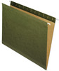 A Picture of product PFX-4152 Pendaflex® Reinforced Hanging File Folders Letter Size, Straight Tabs, Standard Green, 25/Box