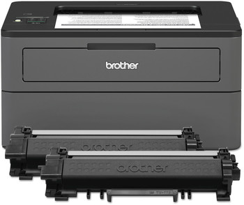 Brother HLL2370DWXL Laser Printer XL Extended Print Monochrome Compact with Up to 2-Years of Toner In-Box