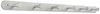 A Picture of product SAF-4202 Safco® Nail Head Metal Coat Hooks Wall Rack, Six 36w x 2.75d 2h, Satin